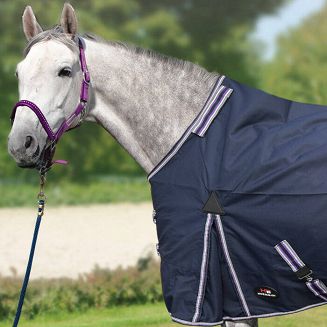 Derka padokowa HORSENJOY Aristo, bez ocieplenia, granatowa / 08100 - 2