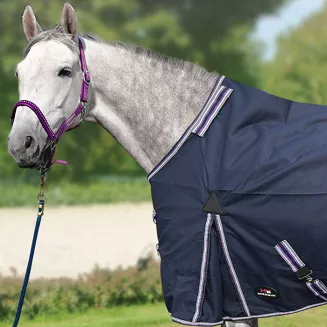 Derka padokowa HORSENJOY Aristo, bez ocieplenia, granatowa / 08100 - 2