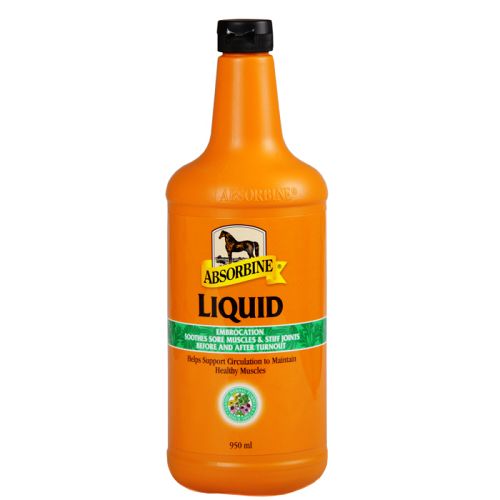 Wcierka rozgrzewająca dla koni sportowych ABSORBINE Liquid Embrocation -  950ml