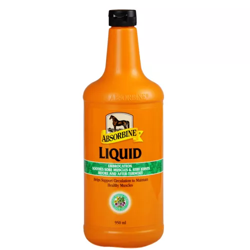 Wcierka rozgrzewająca dla koni sportowych ABSORBINE Liquid Embrocation -  950ml