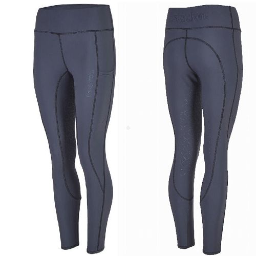 Thermal Riding Breeches - Leggings ESKADRON PRO Equestrian Fanatics Leggings, Navy