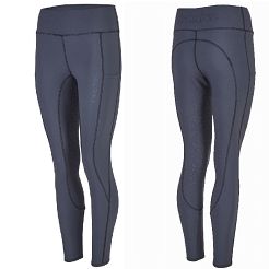Thermal Riding Breeches - Leggings ESKADRON PRO Equestrian Fanatics Leggings, Navy