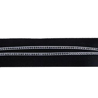 Gumki wymienne CASCO SWAROVSKI do kasków - black