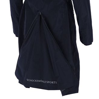Płaszcz jeździecki damski SCHOCKEMÖHLE Karla, przeciwdeszczowy, Dark Navy - 2