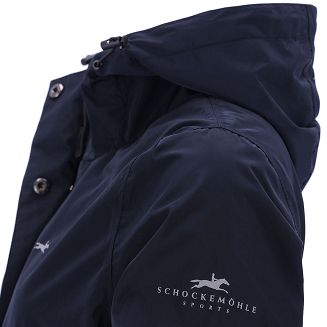 Płaszcz jeździecki damski SCHOCKEMÖHLE Karla, przeciwdeszczowy, Dark Navy - 6