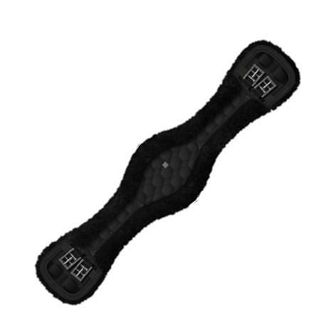 Popręg ANATOMICZNY ujeżdżeniowy MATTES z futrem naturalnym 80cm / 6122