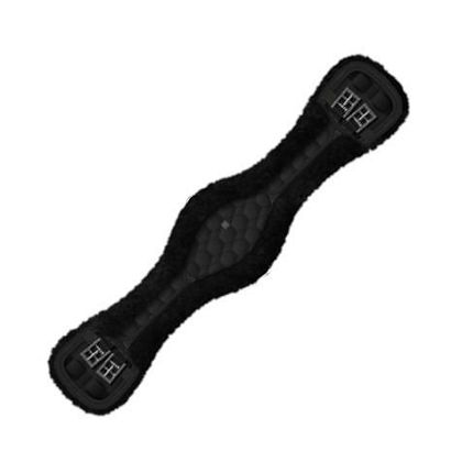 Popręg ANATOMICZNY ujeżdżeniowy MATTES z futrem naturalnym 80cm / 6122