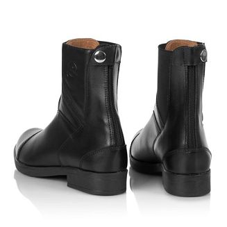 Sztyblety skórzane, wsuwane, z zamkiem z tyłu, RUSTLER  Kleo - 4