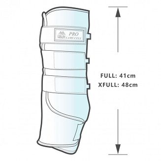 Stable cooling leg protectors LAMI-CELL Ice Boots Black - 4