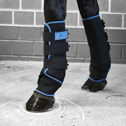 Ochraniacze stajenne, chłodzące LAMI-CELL Ice Boots Czarne