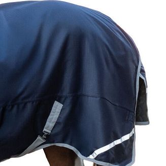 Derka padokowa HKM Carina, z odpinanym kapturem, bez ocieplenia 1200D  Deep Blue / 15497 - 5