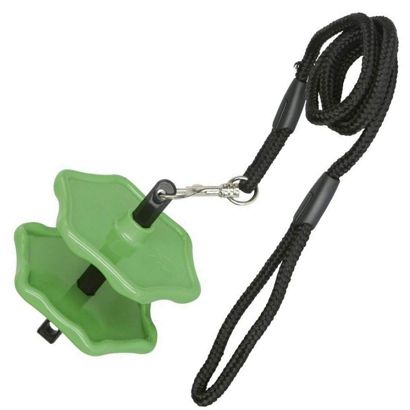Salt Lick Holder with Rope for Delizia Sandwich – KERBL green / 324792