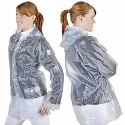 Rain jacket HKM  transparent / 8242