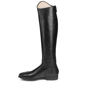 Oficerki skórzane PARLANTI ASPEN PRO (wysokie buty jeździeckie) - czarne