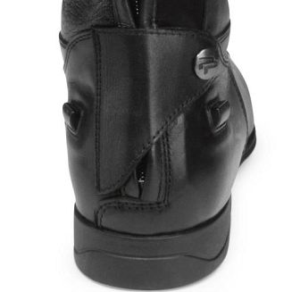 Oficerki skórzane PARLANTI ASPEN PRO (wysokie buty jeździeckie) - czarne