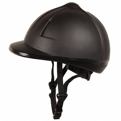 Equestrian helmet, smooth, adjustable, with VG1