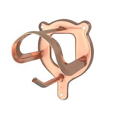 Wieszak metalowy na ogłowie  Y Rose Gold /   36010