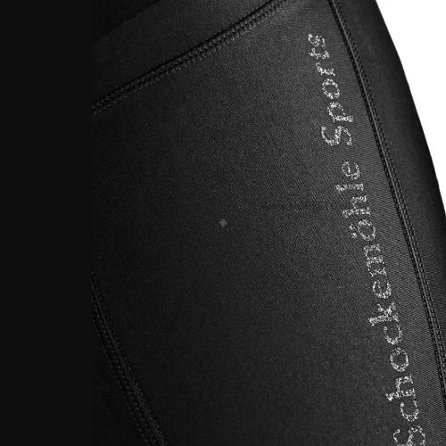 SCHOCKEMÖHLE Bryczesy damskie (leginsy) Cooling Riding z pełnym silikonowym lejem / 2171-00029 - czarne