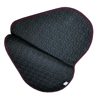 Saddle cloth PVS pony  HKM Daphne - Bordeaux / 14527 - 3