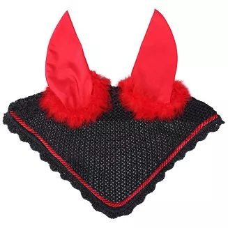Nauszniki dla konia QHP Devil Halloween / 5318