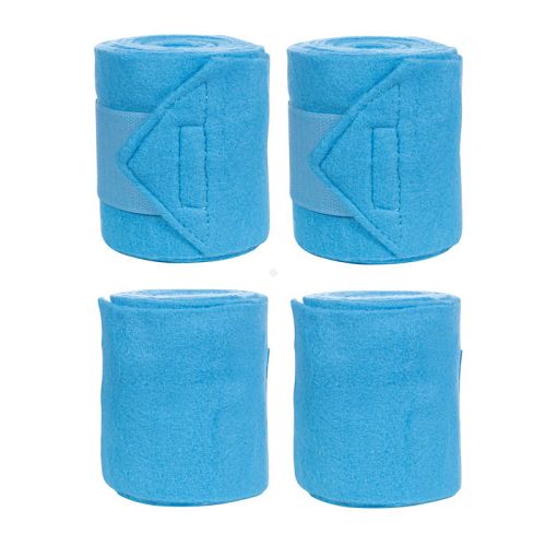 Fleece bandages HKM Classic Aqua/ 13423