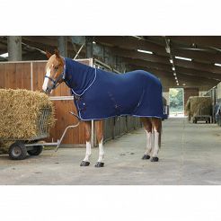 Fleece rug RIDING WORLD Combo, with hood / 400638769