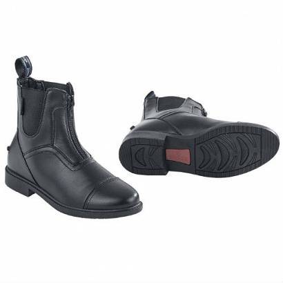 BUSSE Sztyblety jodhpur FLATEY - krótkie buty do jazdy konnej zapinane z przodu na zamek / 727548