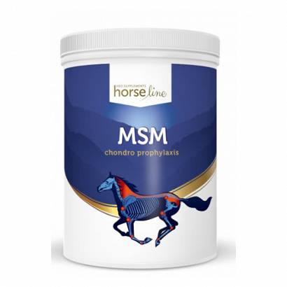 HorseLinePRO MSM dodatek żywieniowy dla koni i kucy 1300g