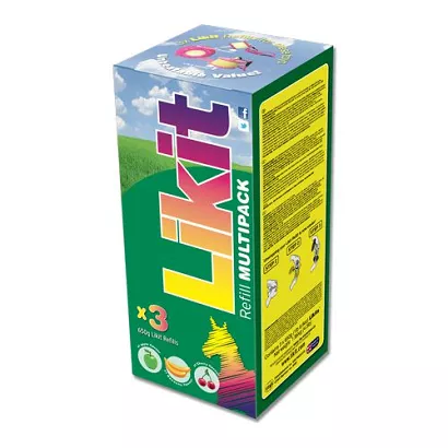 Lizawka LIKIT Multipack - jabłko - banan - wiśnia 3x s 650g/ 380005100