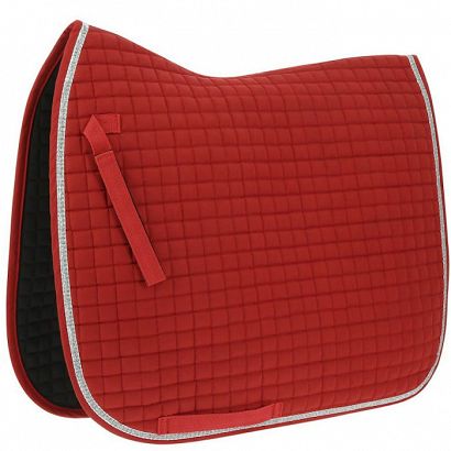 Dressage saddle Pad  DL Riding World GIRLY - red / 204545