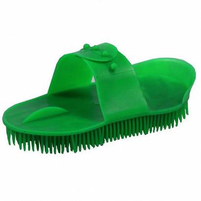 Plastic curry comb EQUI-THEME  fastened with studs / 700020