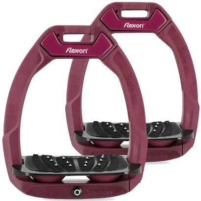 FLEX-ON Strzemiona SAFE-ON - inclined ULTRA grip - Plum Caspia