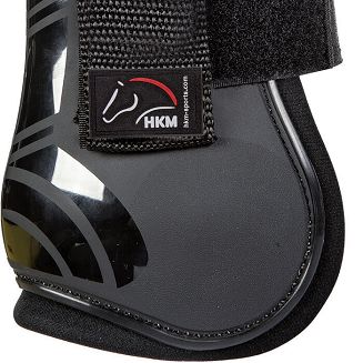 Protection and fetlock boots HKM Genua HKM – Set of 4 , Black / 9199 - 3