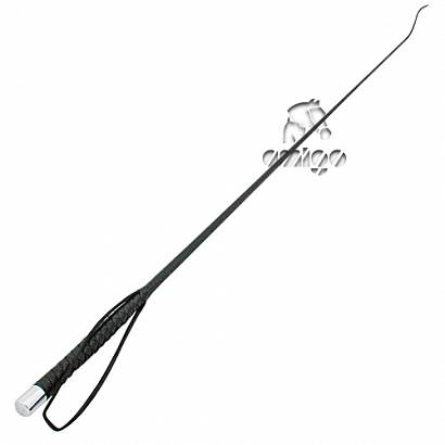 Leather dressage whip with metal top PRZYBYLSKI B07