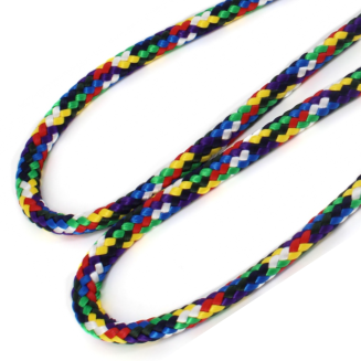 Rope Lead with Swivel Snap Hook MUSTANG Rainbow / 0068 - 2