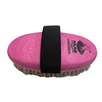 Szczotka HAAS  z twardym włosiem / 32655 - różowa