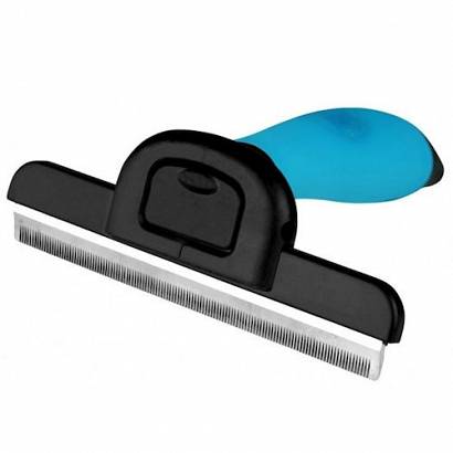 Deshedding comb YORK with gel handle 10cm / 246701
