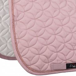 Saddle cloth HKM  -Daphne  - mauve / 14527