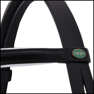 DAW-MAG Ogłowie podszywane z nachrapnikiem  szwedzkim - zaciskowym / 140231 - 4