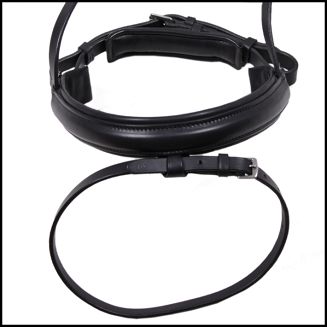 DAW-MAG Ogłowie podszywane z nachrapnikiem  szwedzkim - zaciskowym / 140231 - 3