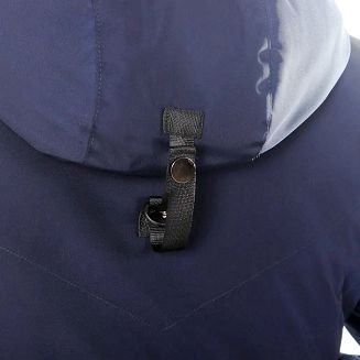 Kurtka jeździecka zimowa QHP Linde, granatowa / 8486 - 5