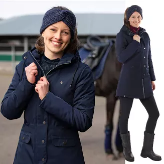 Winter Riding Jacket QHP Linde, Navy / 8486 - 7