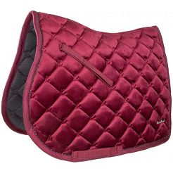 Saddle pad VS LAMI-CELL Galaxy Velvet - burgundy / 220033333