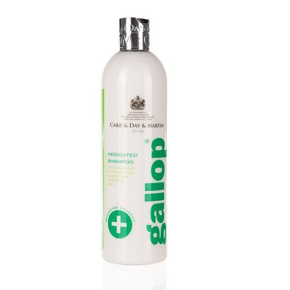 Specjalistyczny szampon leczniczy dla koni C&D&M Gallop Medicated Shampoo 500 ml