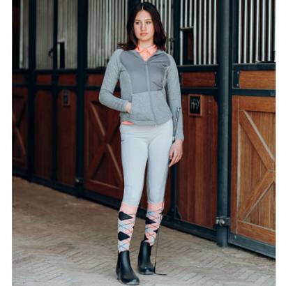 Bryczesy - legginsy młodzieżowe HORZE Nicki z pełnym silikonowym lejem