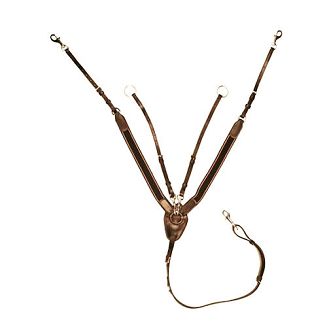 Napierśnik z wytokiem elastyczny HKM - GUMMI / 6845 brązowy