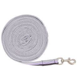 Soft Webbing Lunge Line QHP 8 m  Lavender Haze / 1213