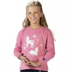 0 Koszulka jeździecka HKM młodzieżowa Pony Dream / 1327