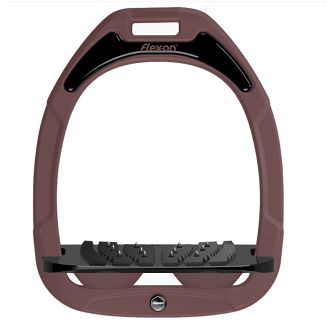Strzemiona FLEX-ON Green Composite / Kolor ramki chocolate - CZEKOLADOWY/  wkładka czarna INCLINED -skośna / powierzchnia wkładki ULTRA GRIP - z kolcami / elastomery CZEKOLADOWE