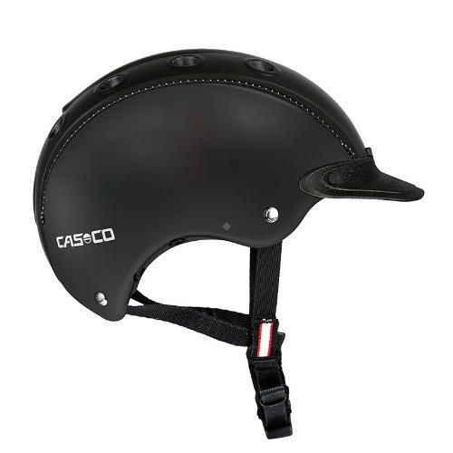 CASCO Kask jeździecki Choice Turnier, z atestem VG01 - czarny